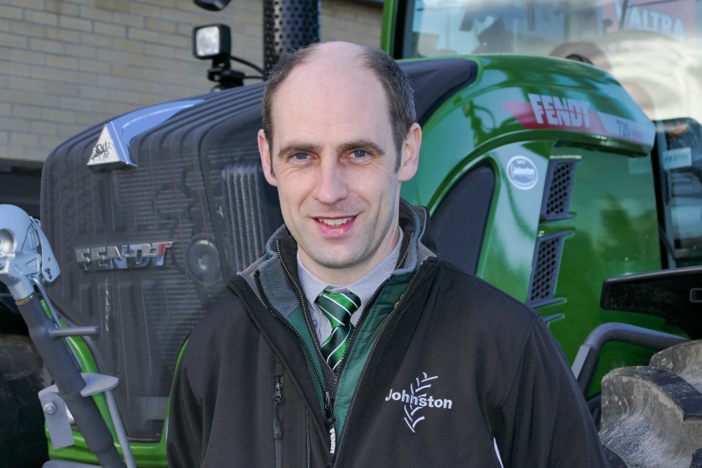 Richard Morton, Fendt Product Specialist at Johnston Tractors