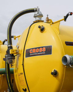 Cross Slurry Tanker Close-up